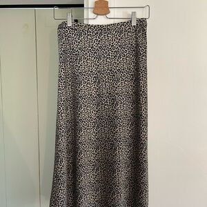 Leopard Print Skirt